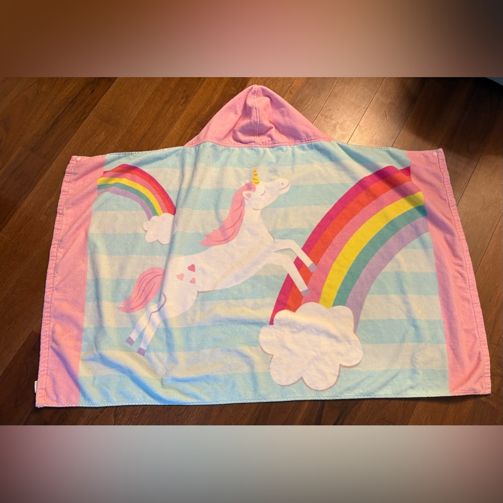 Unicorn Hooded Towel